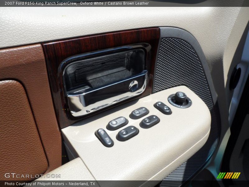 Oxford White / Castano Brown Leather 2007 Ford F150 King Ranch SuperCrew