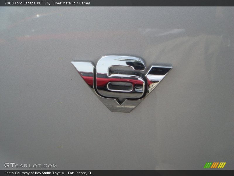 Silver Metallic / Camel 2008 Ford Escape XLT V6