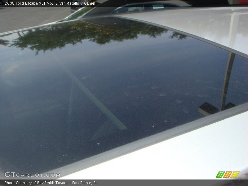 Silver Metallic / Camel 2008 Ford Escape XLT V6