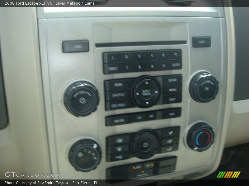Silver Metallic / Camel 2008 Ford Escape XLT V6