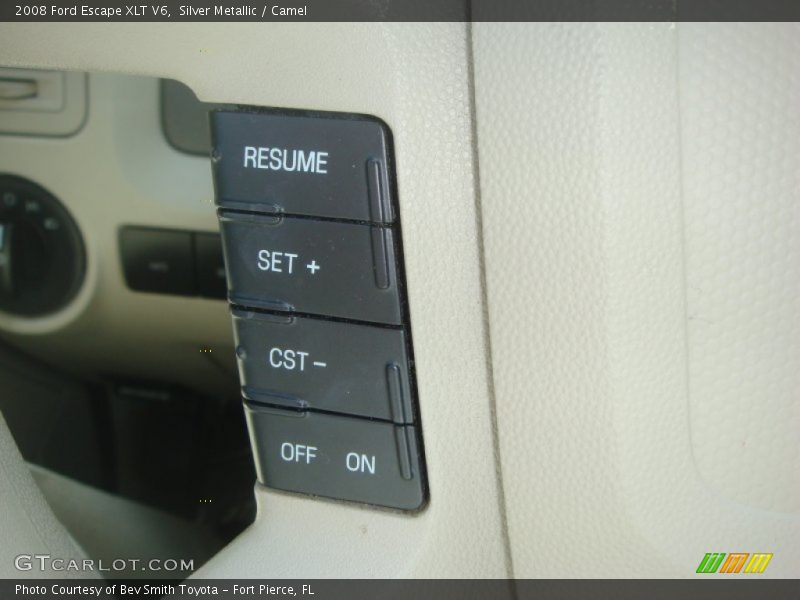 Silver Metallic / Camel 2008 Ford Escape XLT V6