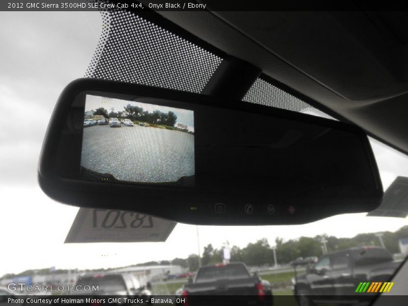 Onyx Black / Ebony 2012 GMC Sierra 3500HD SLE Crew Cab 4x4