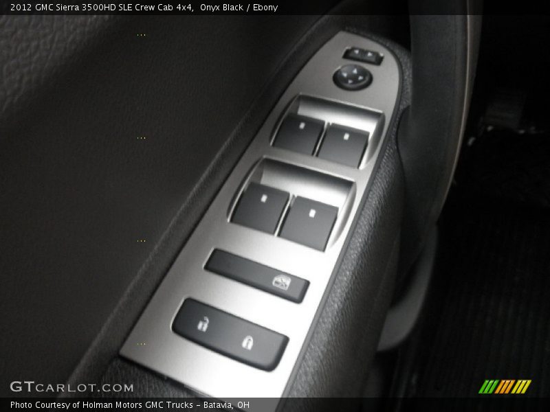 Onyx Black / Ebony 2012 GMC Sierra 3500HD SLE Crew Cab 4x4