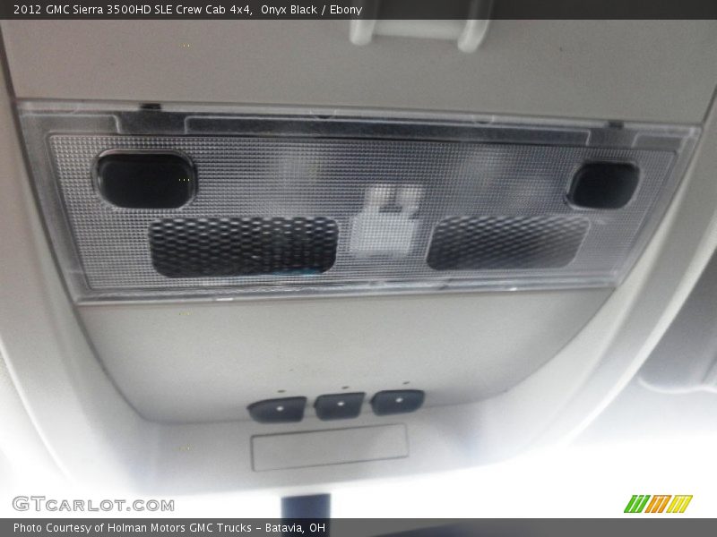 Onyx Black / Ebony 2012 GMC Sierra 3500HD SLE Crew Cab 4x4