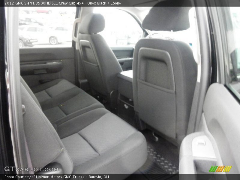 Onyx Black / Ebony 2012 GMC Sierra 3500HD SLE Crew Cab 4x4