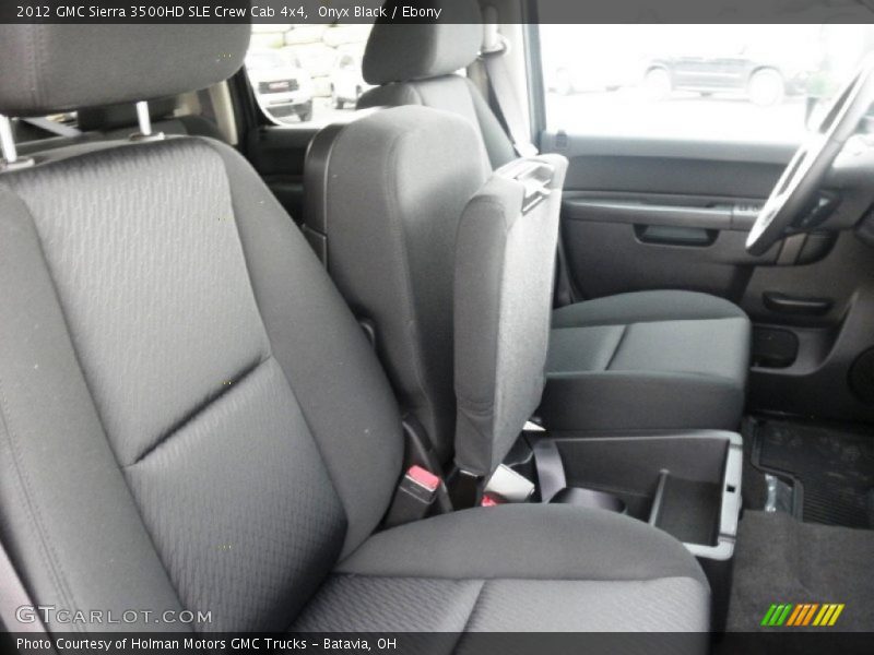 Onyx Black / Ebony 2012 GMC Sierra 3500HD SLE Crew Cab 4x4
