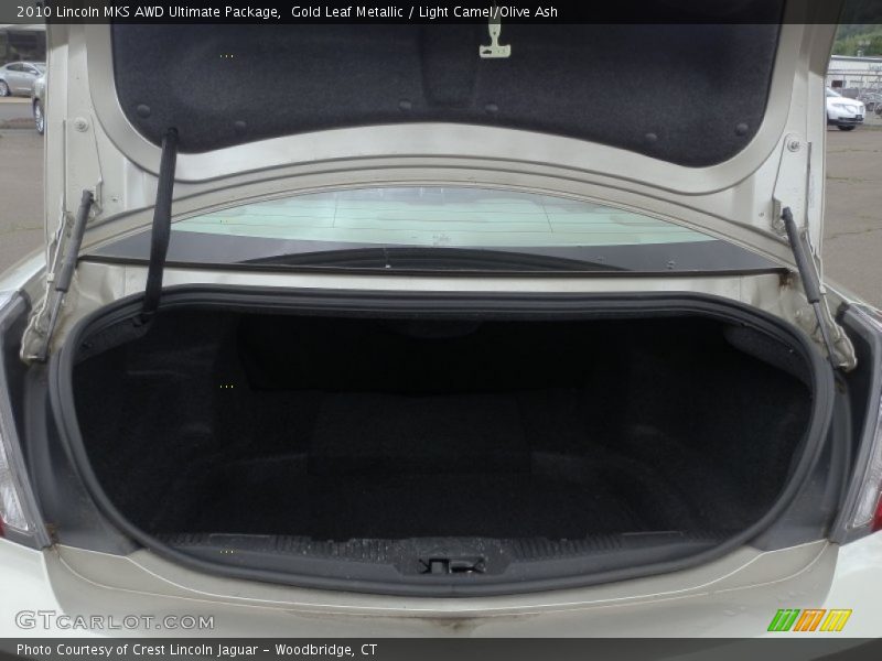 Gold Leaf Metallic / Light Camel/Olive Ash 2010 Lincoln MKS AWD Ultimate Package