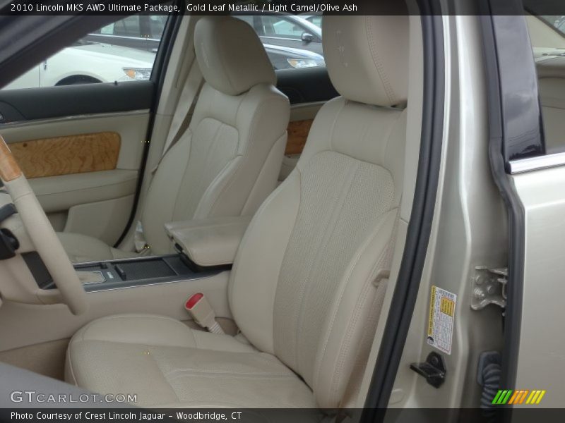Gold Leaf Metallic / Light Camel/Olive Ash 2010 Lincoln MKS AWD Ultimate Package