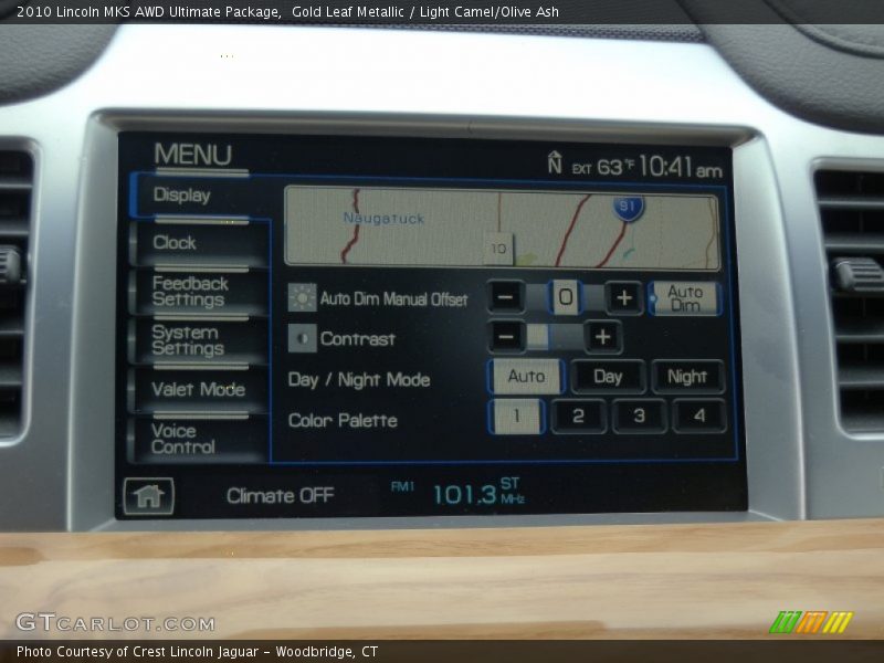 Gold Leaf Metallic / Light Camel/Olive Ash 2010 Lincoln MKS AWD Ultimate Package