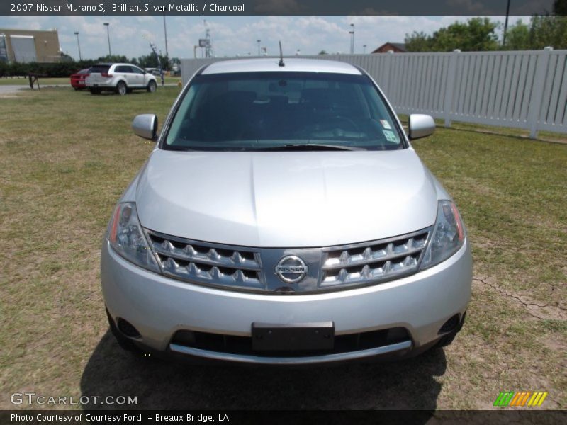 Brilliant Silver Metallic / Charcoal 2007 Nissan Murano S