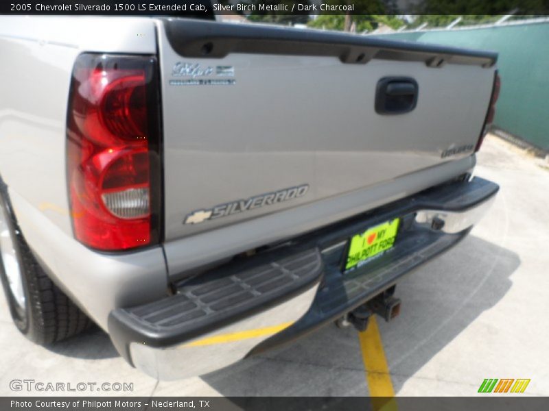 Silver Birch Metallic / Dark Charcoal 2005 Chevrolet Silverado 1500 LS Extended Cab