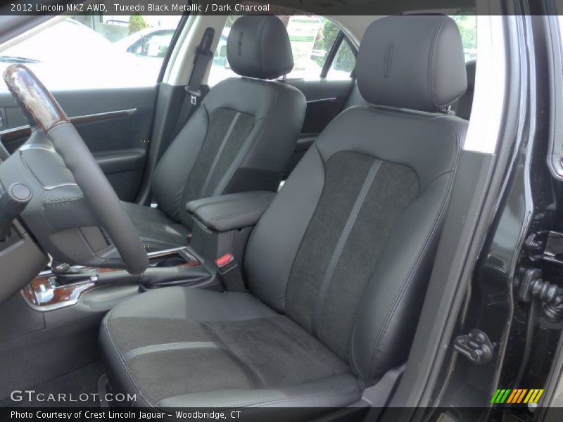 Tuxedo Black Metallic / Dark Charcoal 2012 Lincoln MKZ AWD