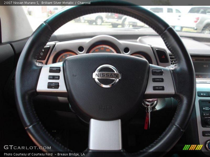 Brilliant Silver Metallic / Charcoal 2007 Nissan Murano S