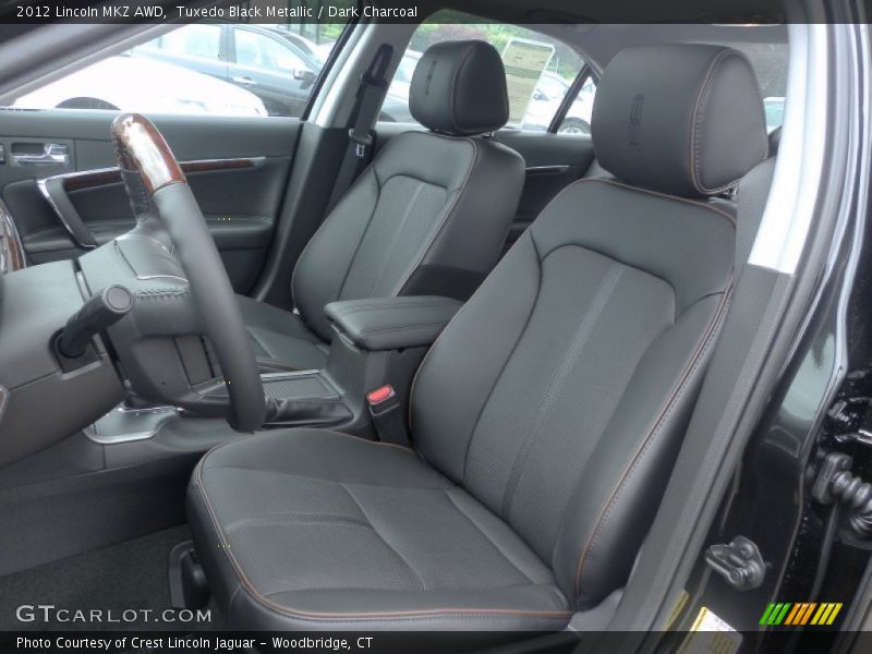 Tuxedo Black Metallic / Dark Charcoal 2012 Lincoln MKZ AWD