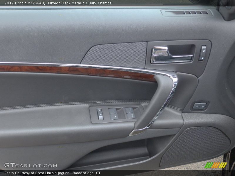 Tuxedo Black Metallic / Dark Charcoal 2012 Lincoln MKZ AWD