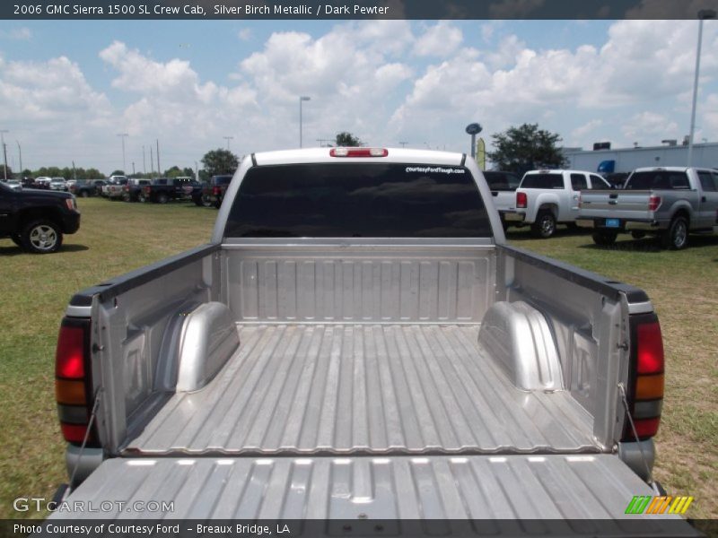Silver Birch Metallic / Dark Pewter 2006 GMC Sierra 1500 SL Crew Cab
