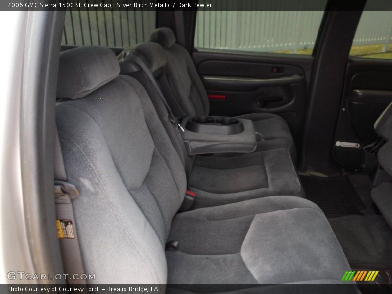 Silver Birch Metallic / Dark Pewter 2006 GMC Sierra 1500 SL Crew Cab