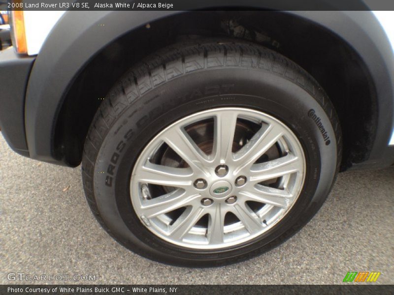Alaska White / Alpaca Beige 2008 Land Rover LR3 V8 SE