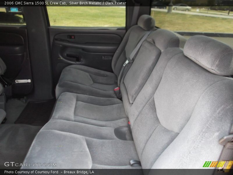 Silver Birch Metallic / Dark Pewter 2006 GMC Sierra 1500 SL Crew Cab