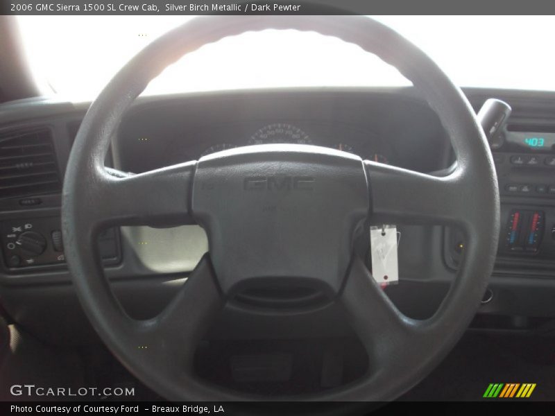 Silver Birch Metallic / Dark Pewter 2006 GMC Sierra 1500 SL Crew Cab
