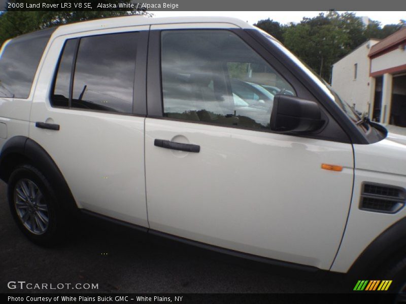Alaska White / Alpaca Beige 2008 Land Rover LR3 V8 SE