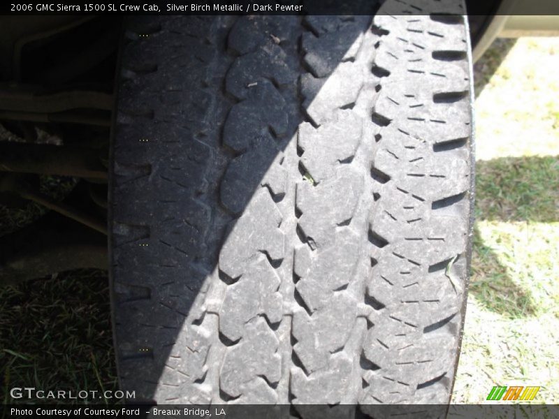 Silver Birch Metallic / Dark Pewter 2006 GMC Sierra 1500 SL Crew Cab