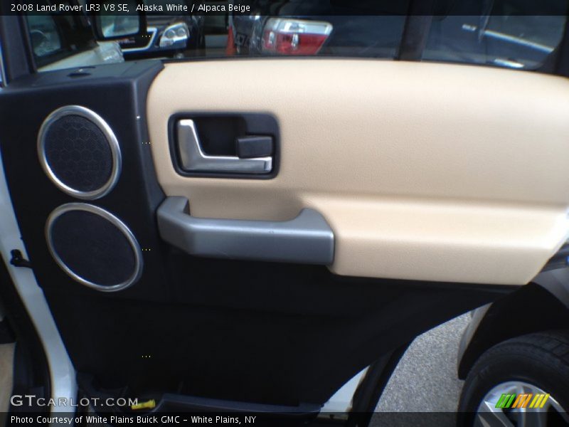 Alaska White / Alpaca Beige 2008 Land Rover LR3 V8 SE