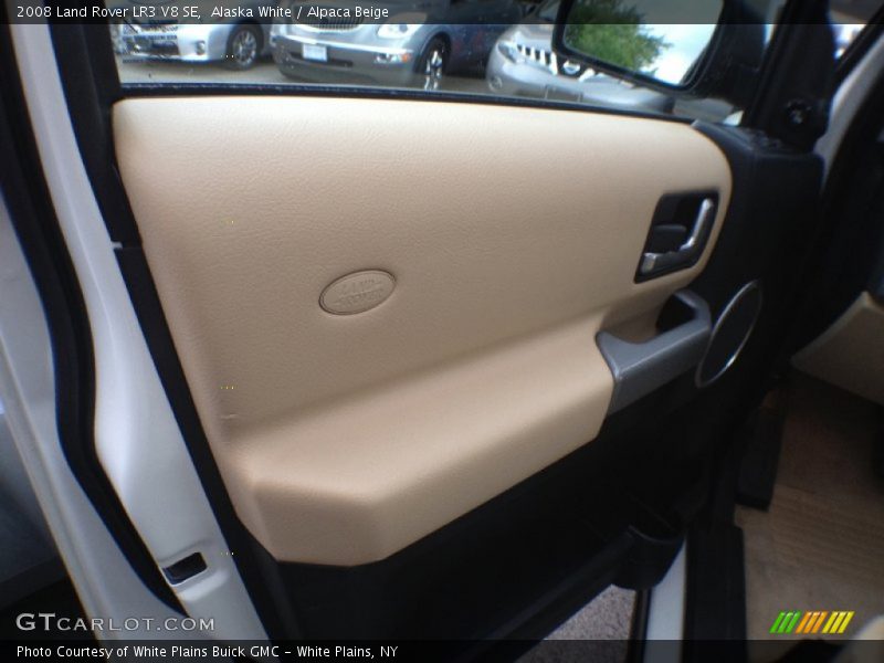 Alaska White / Alpaca Beige 2008 Land Rover LR3 V8 SE