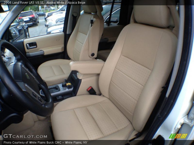 Alaska White / Alpaca Beige 2008 Land Rover LR3 V8 SE