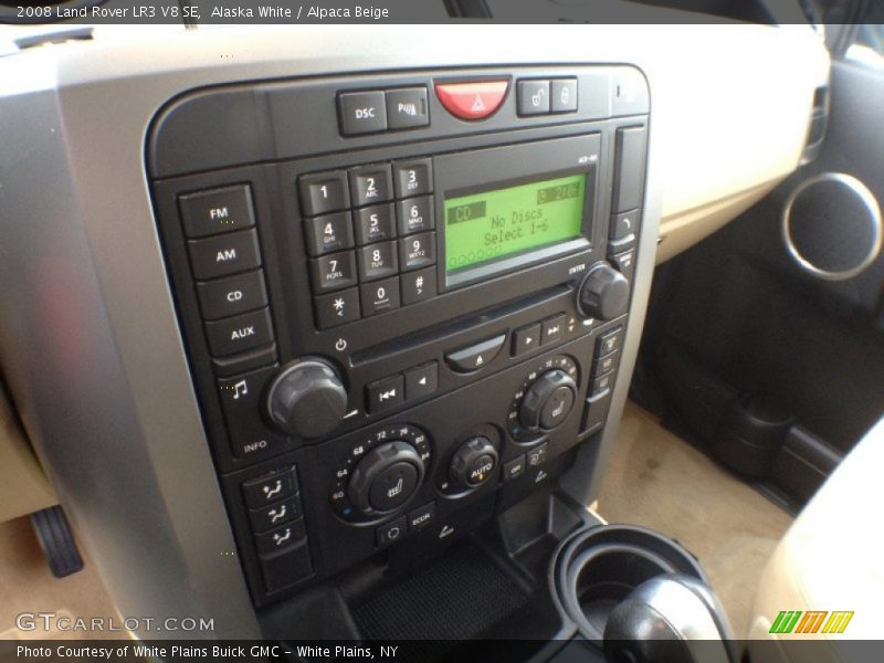 Alaska White / Alpaca Beige 2008 Land Rover LR3 V8 SE