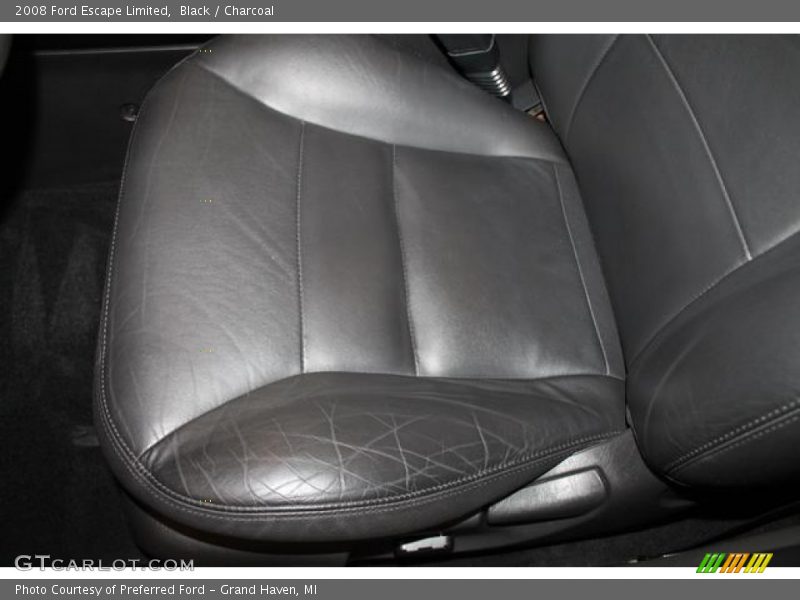 Black / Charcoal 2008 Ford Escape Limited