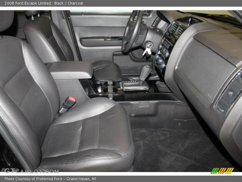 Black / Charcoal 2008 Ford Escape Limited