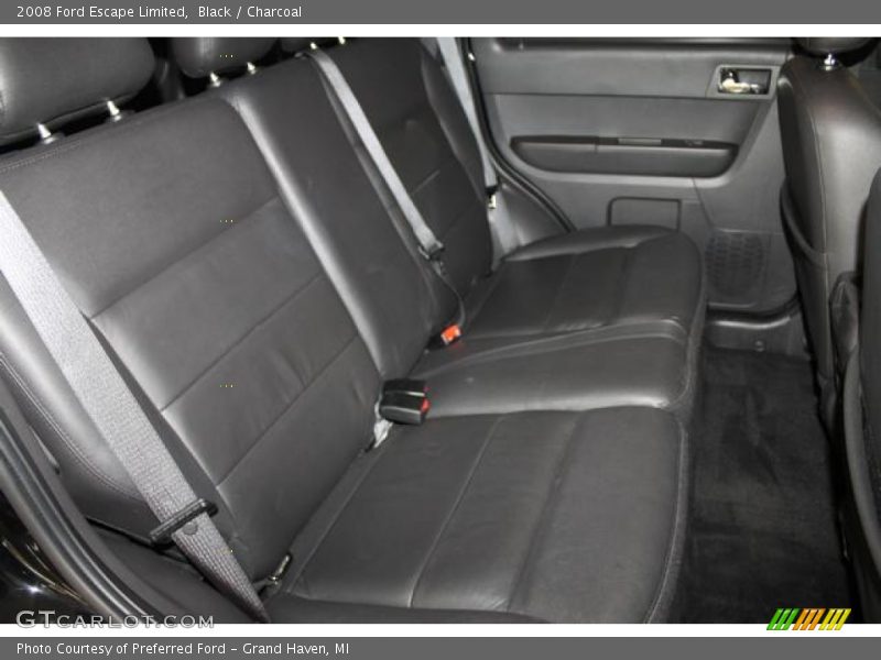 Black / Charcoal 2008 Ford Escape Limited