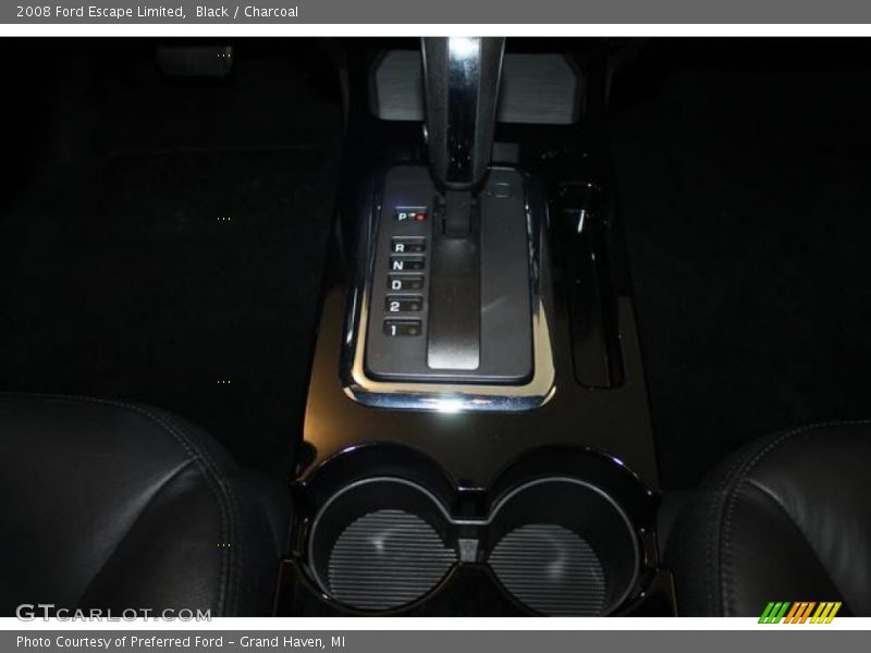 Black / Charcoal 2008 Ford Escape Limited