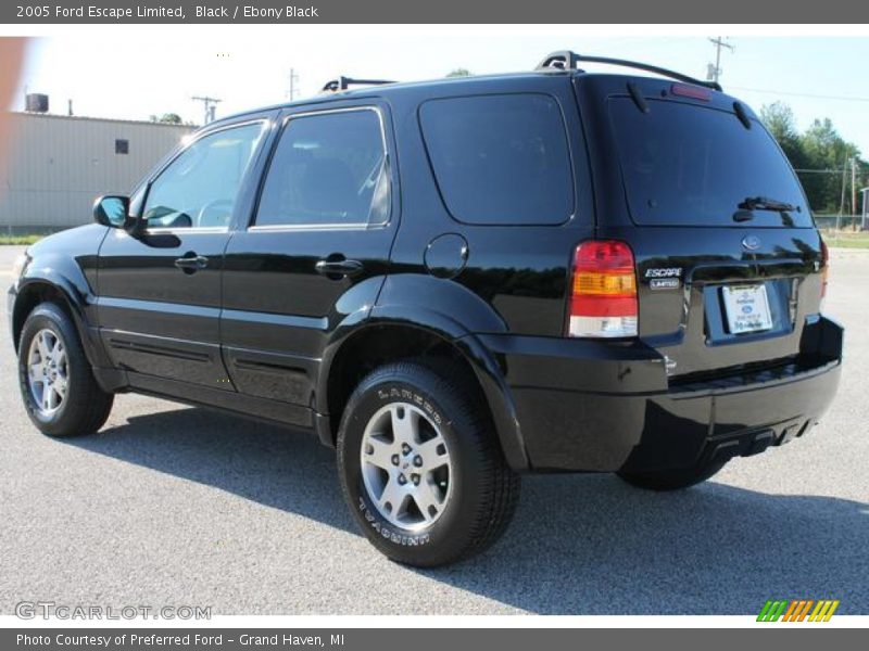 Black / Ebony Black 2005 Ford Escape Limited