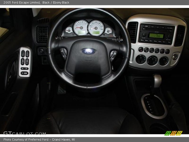 Black / Ebony Black 2005 Ford Escape Limited