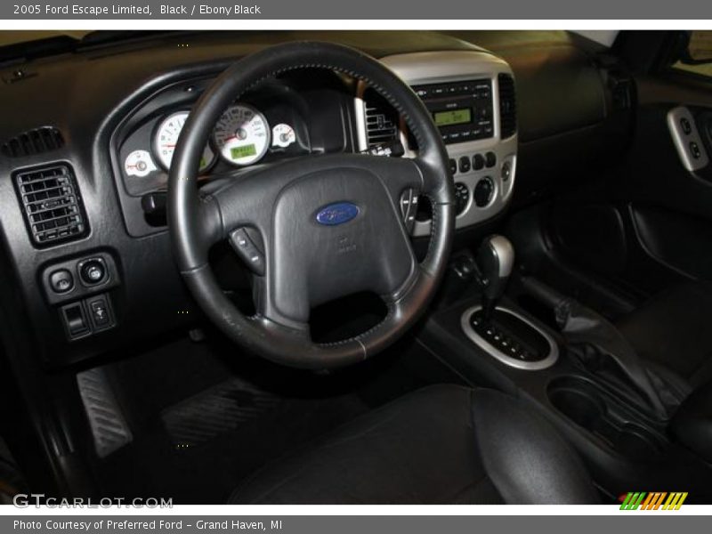 Black / Ebony Black 2005 Ford Escape Limited