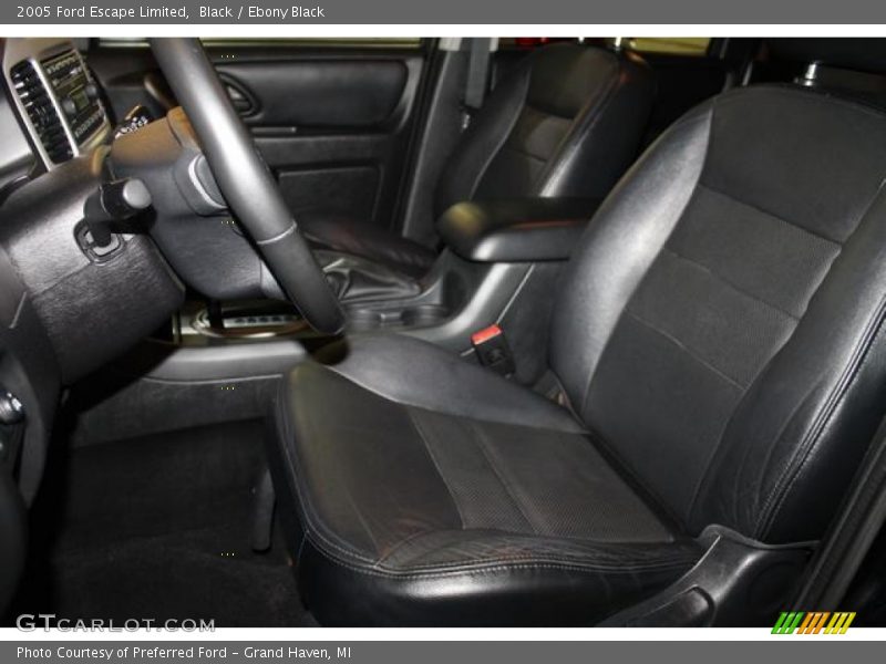 Black / Ebony Black 2005 Ford Escape Limited