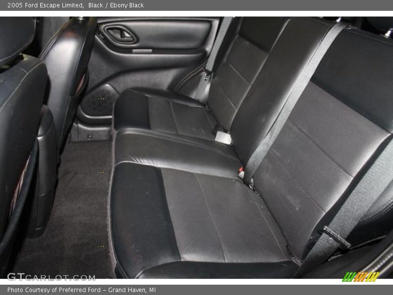 Black / Ebony Black 2005 Ford Escape Limited
