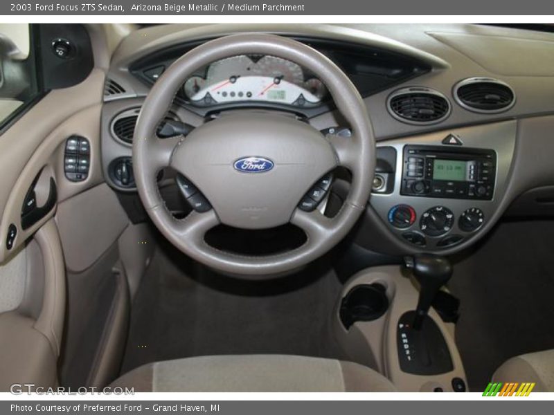 Dashboard of 2003 Focus ZTS Sedan
