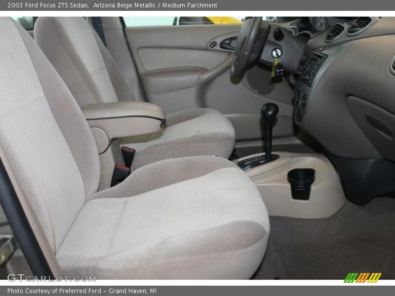 Arizona Beige Metallic / Medium Parchment 2003 Ford Focus ZTS Sedan