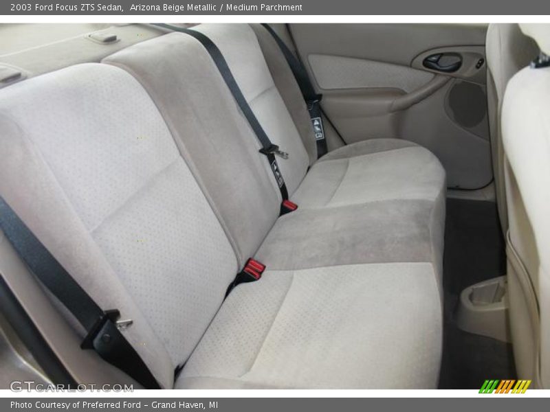 Arizona Beige Metallic / Medium Parchment 2003 Ford Focus ZTS Sedan