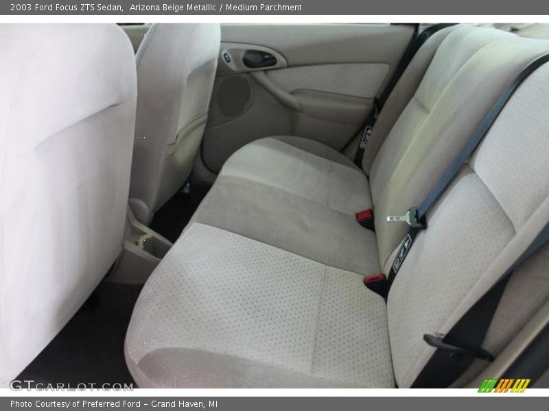 Arizona Beige Metallic / Medium Parchment 2003 Ford Focus ZTS Sedan