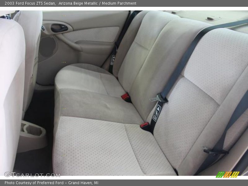 Rear Seat of 2003 Focus ZTS Sedan