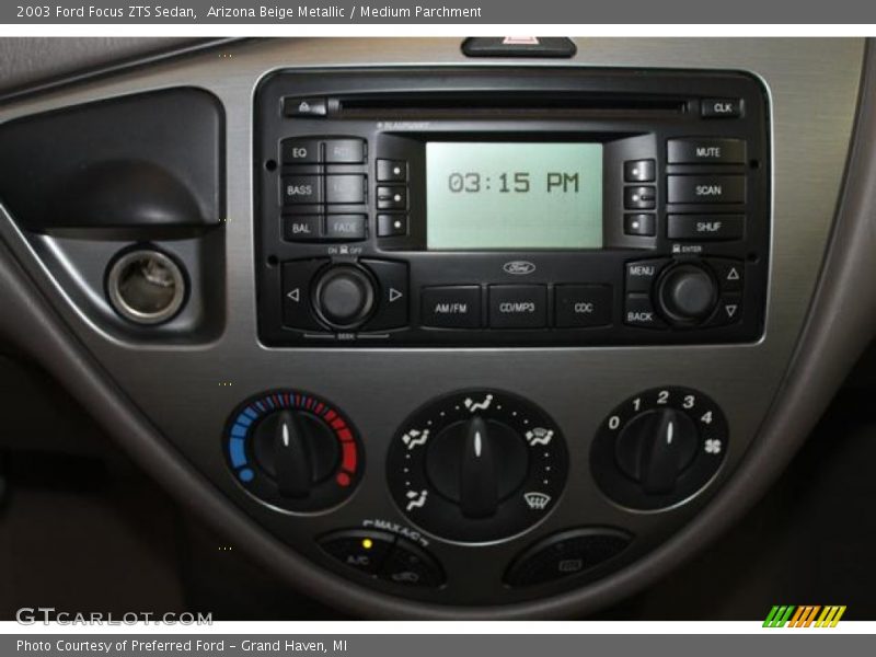 Audio System of 2003 Focus ZTS Sedan