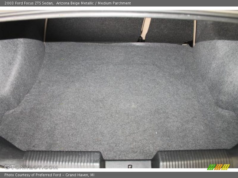 Arizona Beige Metallic / Medium Parchment 2003 Ford Focus ZTS Sedan