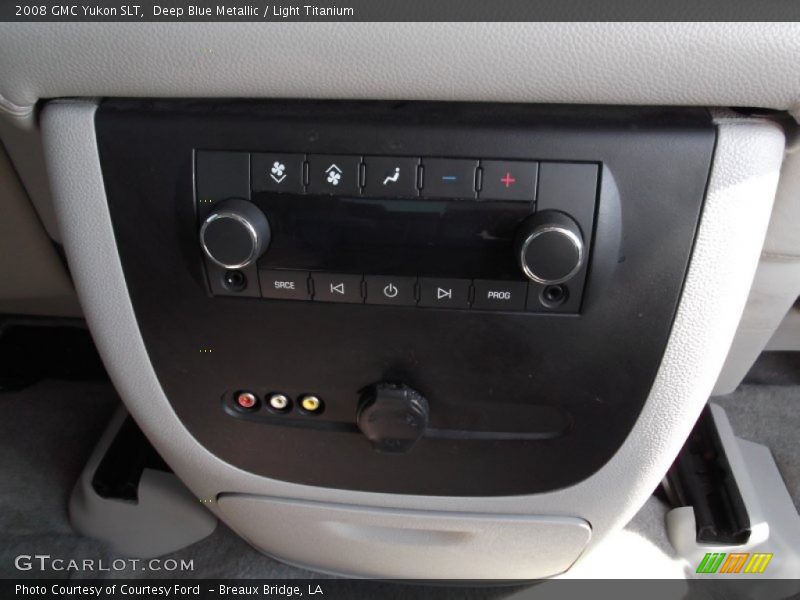 Deep Blue Metallic / Light Titanium 2008 GMC Yukon SLT