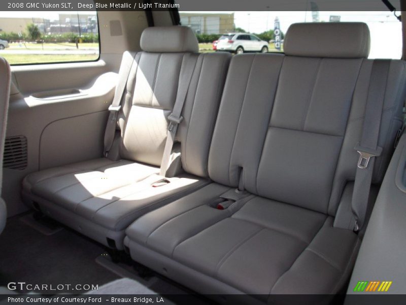 Deep Blue Metallic / Light Titanium 2008 GMC Yukon SLT