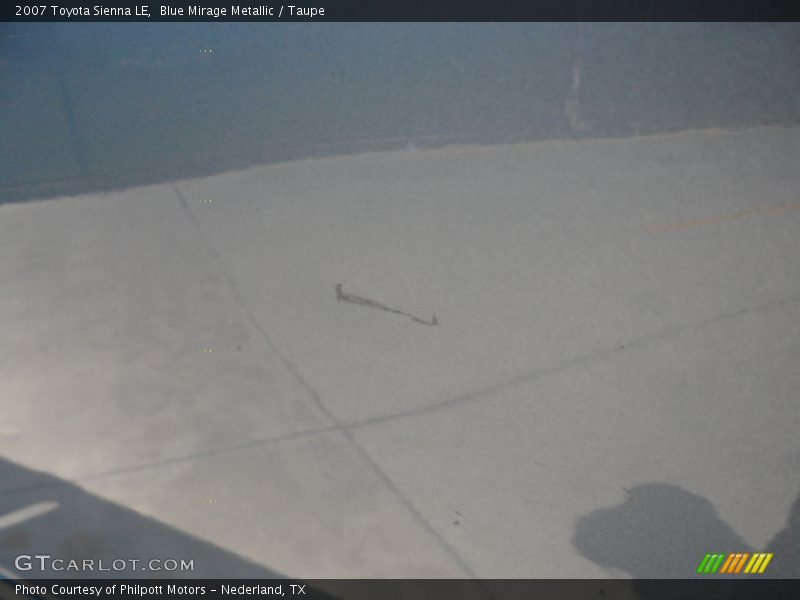 Blue Mirage Metallic / Taupe 2007 Toyota Sienna LE