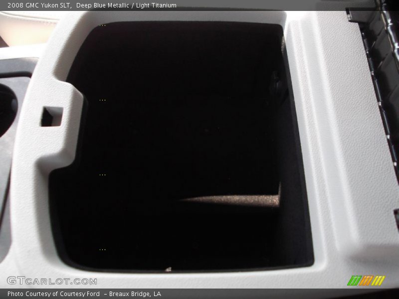 Deep Blue Metallic / Light Titanium 2008 GMC Yukon SLT